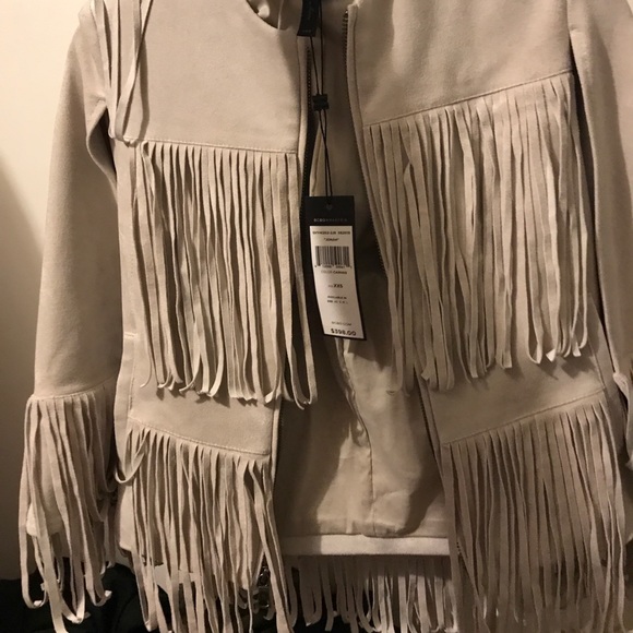 Bcbg Fringe Jacket - Picture 2 of 4